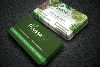 design visiting or business card for you