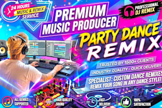 remix your song into a festival party anthem