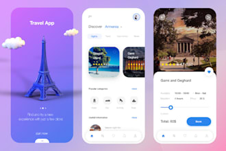 develop a flutter application for your startup