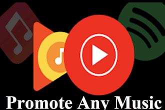 promote music to popular spotify, apple, napster, pandora platforms