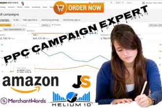 setup amazon ppc campaign, amazon ppc managment, amazon ppc  optimization