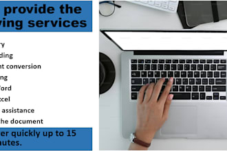 do data entry, typing, retyping and web research
