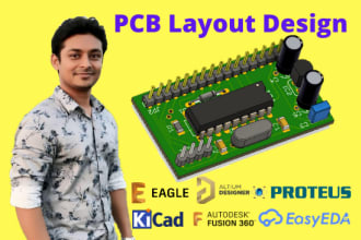 do pcb layout design for you