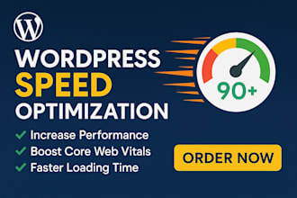 do wordpress speed optimization in google page speed gtmetrix and core web vital
