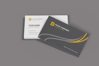 design business card or stationery