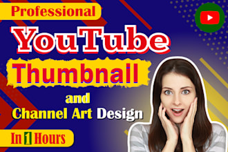 design the best youtube thumbnail