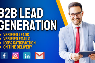 find contact info, email address, phone number, website, web research, b2b leads