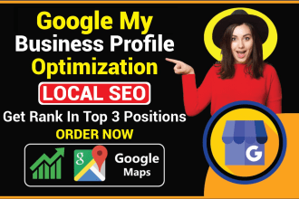 optimize google my business profile for local SEO top page gmb ranking