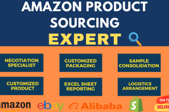 be your china sourcing agent for amazon product sourcing