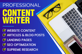 be your website content writer, SEO website content