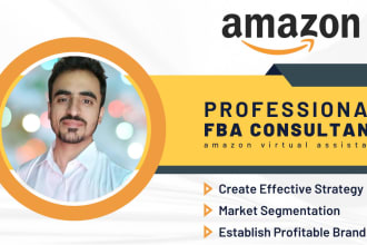 be expert amazon fba virtual assistant, amazon fba consultant, fba coach