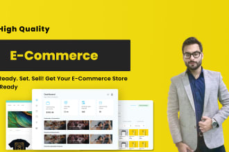 create a wordpress ecommerce multi vendor website