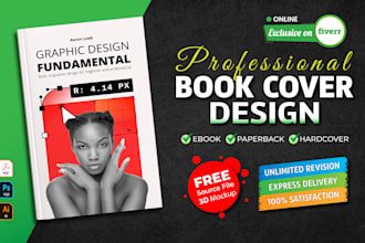 design book cover or kindle ebook cover for amazon KDP