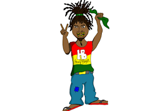 create a cartoon character for you
