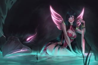 draw a professional concept art or illustration for you