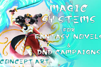 craft magic systems for your fantasy world or dnd campaign