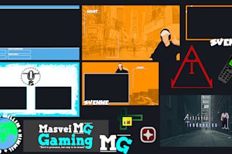 we will together create the perfect overlay for your stream