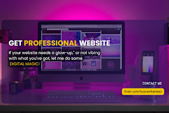 design and develop professional, responsive and SEO optimized wordpress website