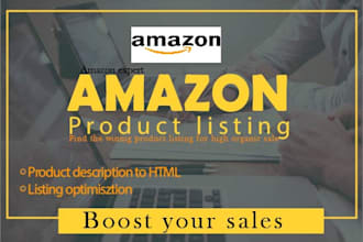 write a selling  amazon product listing and description