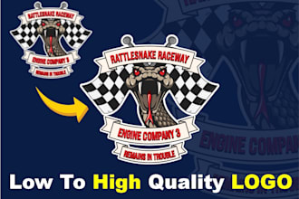 convert low quality logo image to vector with ai,eps,svg,cdr