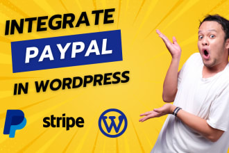 integrate paypal in wordpress and add paypal button