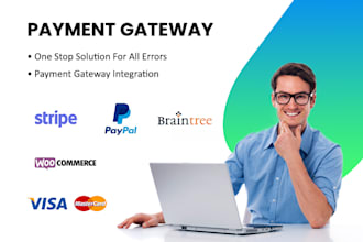 add stripe, paypal and other payment gateway to your website