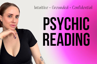 give you a psychic reading and answer your questions