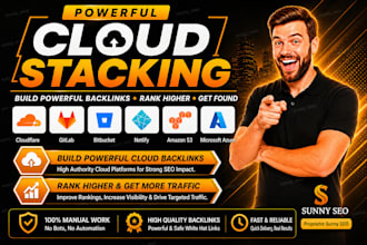 do high authority cloud stacking for local SEO and gbp rankings