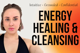 provide energy healing, spiritual cleansing, chakra healing