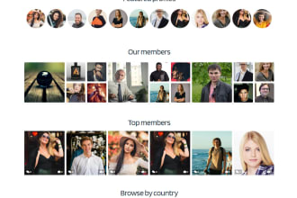 make a beautiful social or dating wordpress website for you