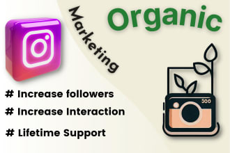 do instagram marketing growth or grow organic followers