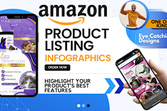 design high converting amazon product listing images