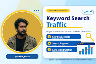 provide keyword search traffic with low bounce rate