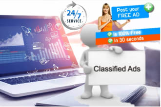 post your  classifieds ads, job advertising on top UK, USA, canada websites