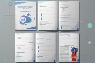 design PDF workbook, lead magnet, ebook, brochure