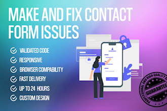 make and fix contact form issue