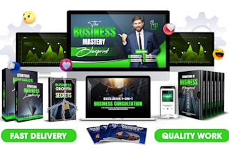 design digital product bundle mockup, digital product 3d ecover bundle