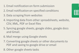 be your google sheets magician
