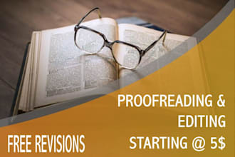 proofread expertly any of your texts
