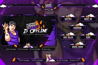 create cool overlay for your kick, twitch