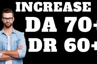 increase domain authority ahrefs dr 70 domain rating moz da