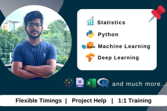 be your tutor for python, data science and machine learning