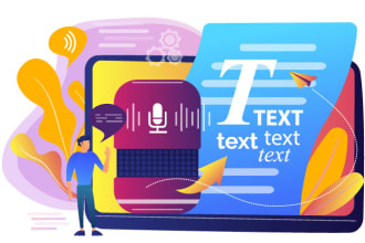transcript video, or audio files