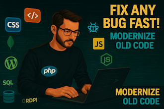 fix bugs fast in javascript, PHP, wordpress, react, node, and apis