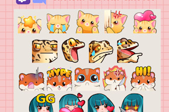 create custom twitch or discord emotes
