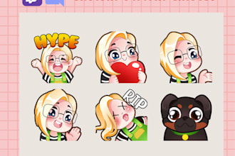 create custom twitch or discord emotes