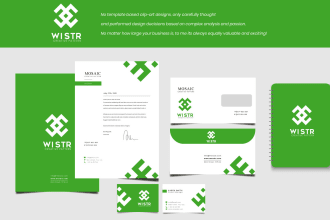 design a corporate branding identity for your company