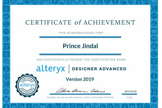 help you with alteryx, dataiku, sql, snowflake, API