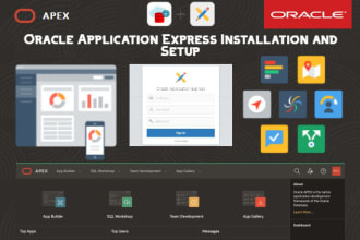 setup and install oracle apex and ords on oracle database