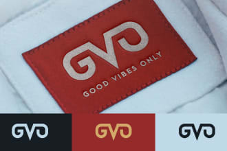 design initial letters logo for urban fashion and clothing brand